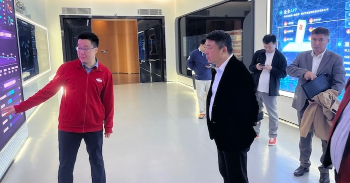 攜手中消在線，共繪智慧消防新藍(lán)圖